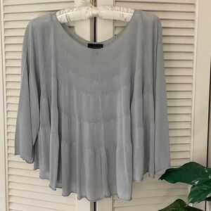 LINE Light Gray Women's Blouse